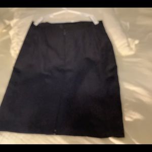 Pencil skirt,knee length 7” slit in back